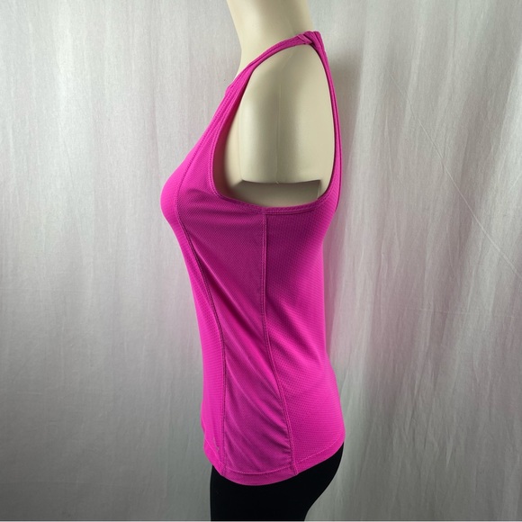 Lorna Jane Hot Pink High Neckline and Large Open Keyhole Back S - Picture 3 of 8